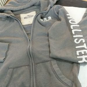 Hollister zip up hoodie
